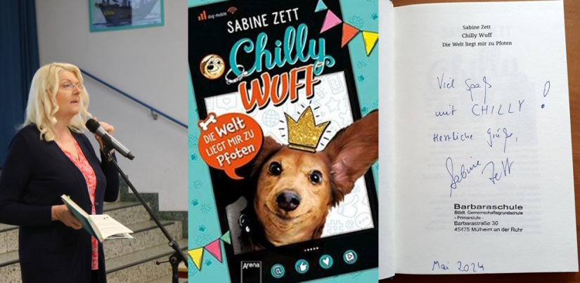 Autorenlesung signiertes Buch